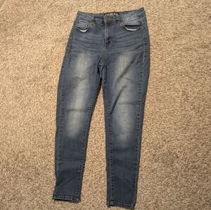 Blue High-Waisted Women Jeans